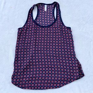 Xhiliaration Racerback Sleeveless Tee Sz. Small Preppy